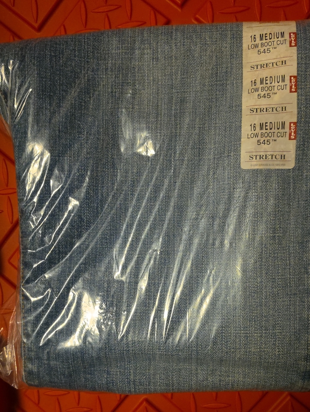 Levi's Light Blue Stretch Low Bootcut Jeans